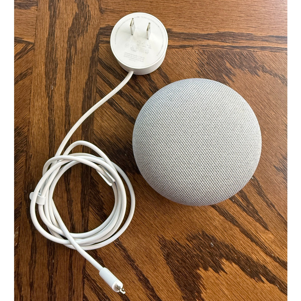 Google Home Nest Mini 1st Gen Speaker Model H0A Power Adapter in White